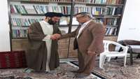 ديدار دكتر عرب آراداني با امام جمعه گرمسار در مورد بسيج ملي كنترل فشار خون بالا